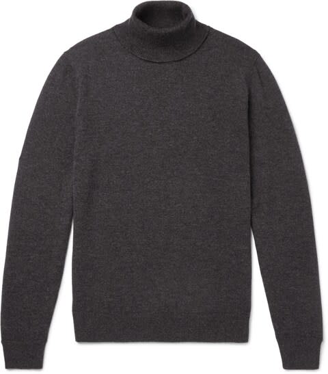 MR P. Slim-Fit Merino Wool Rollneck Sweater - Credit: Mr Porter