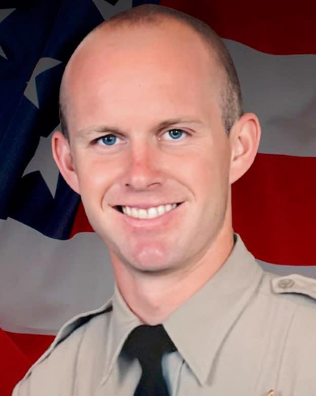 Los Angeles County Sheriff’s Deputy Ryan Clinkunbroomer.  (Los Angeles County Sheriff’s Department / AP)