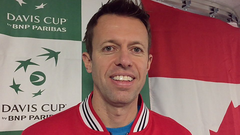 Daniel Nestor was just a kid the last time the Davis Cup came to Ottawa; 23 years later, he's still a kid at heart and still playing great tennis. (Stephanie Myles/opencourt.ca)