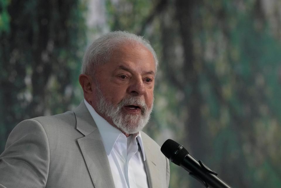 Brazilian President Luiz Inacio Lula da Silva (Copyright 2023 The Associated Press. All rights reserved.)