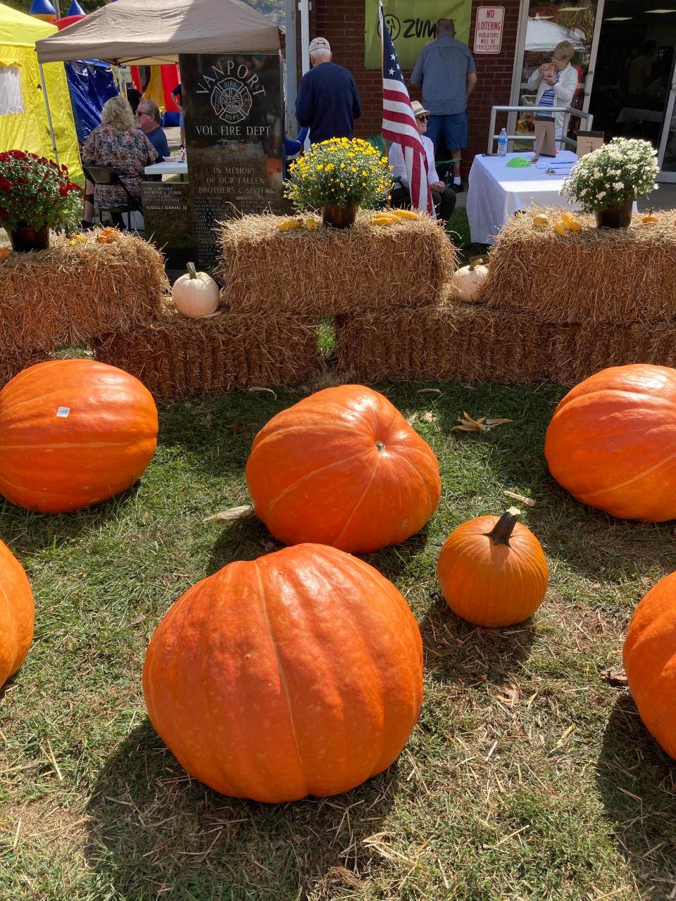 Pumpkins galore at the Vanport Fall Festival.