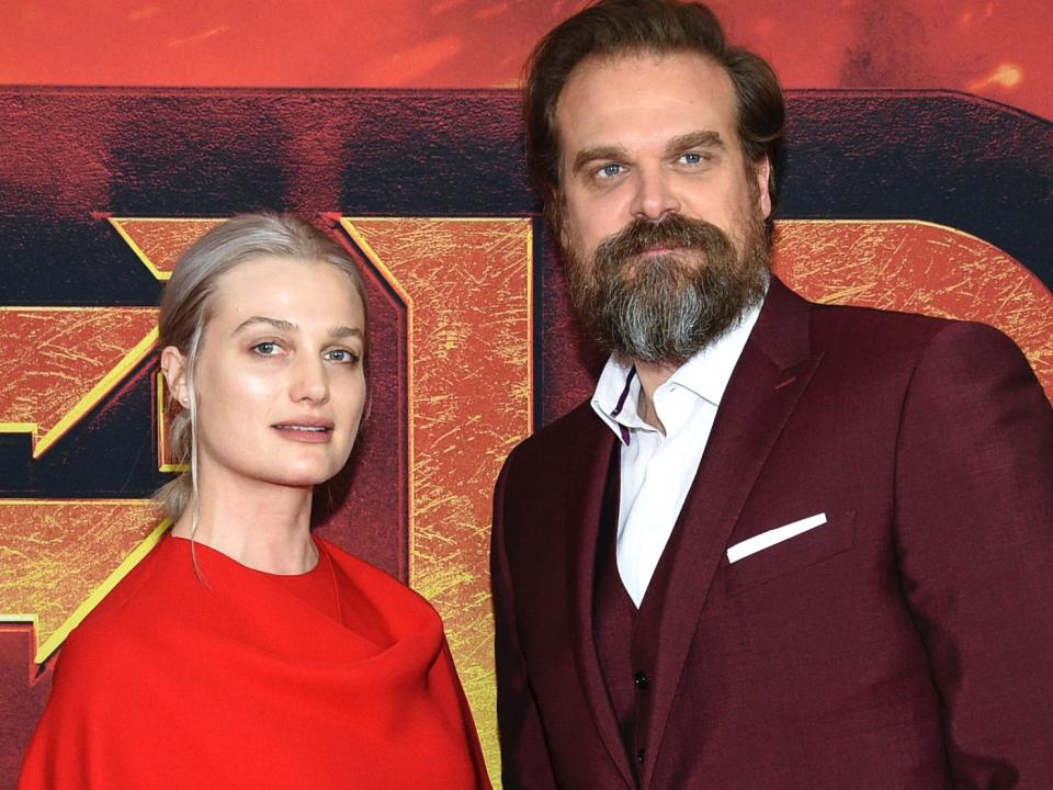 alison sudol and david harbour april 2019