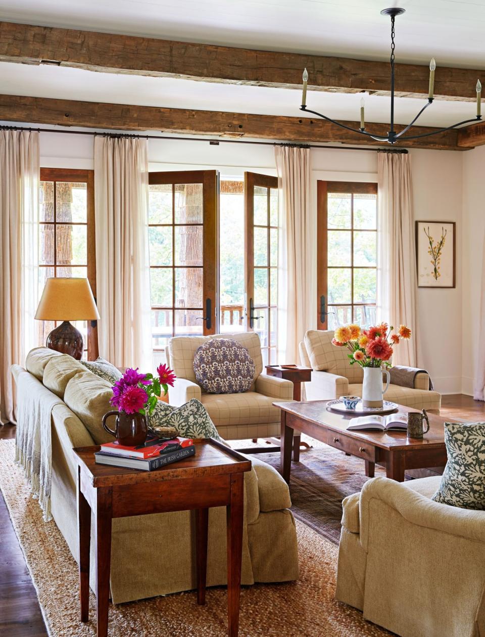 Mountain House Neutral Living Room