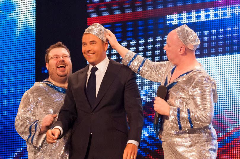 David Walliams appearing with Will's act The Showbears on Britain's Got Talent -Credit:Ken McKay