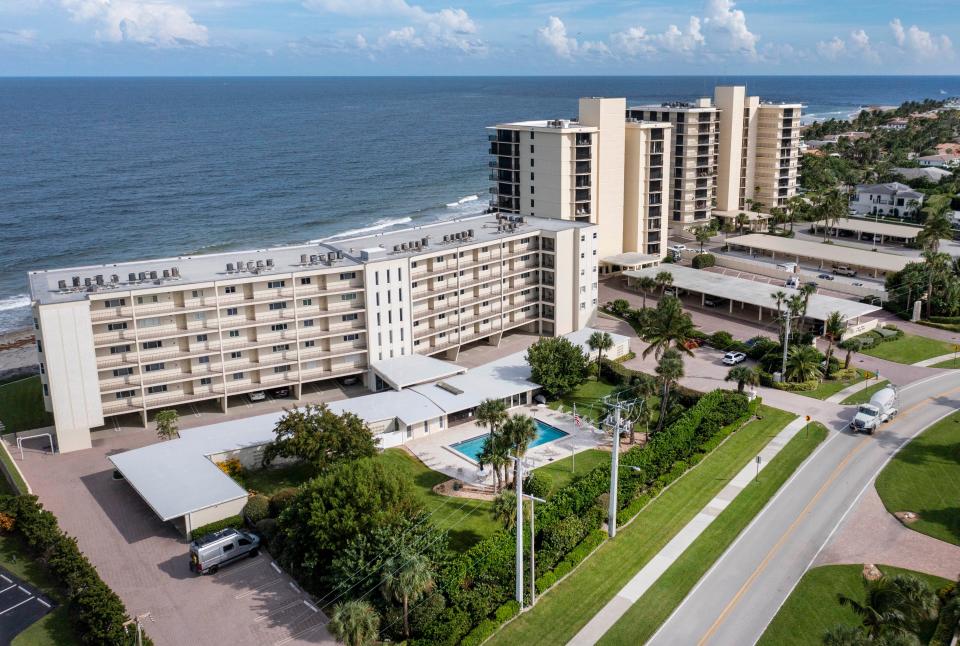 The Regency, left, at 250 Beach Road in Tequesta on October 11, 2022.