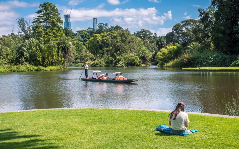 Royal Botanic Gardens in Melbourne