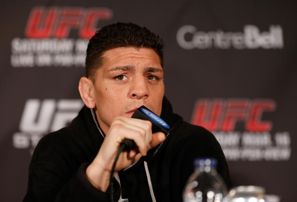 UFC FIghtPass subscribers love watching Nick Diaz fight. (Getty Images)