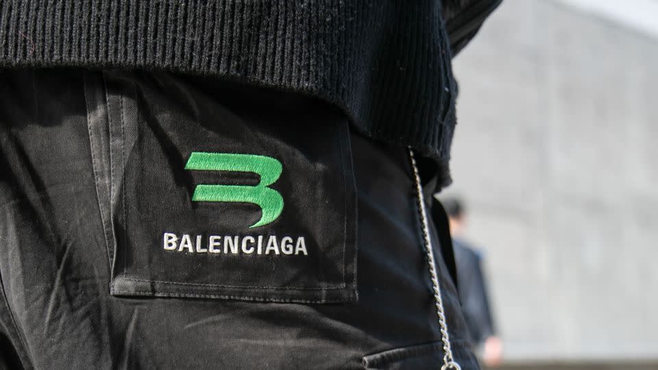 Ha Bin in a pair of black Balenciaga shorts. - Jean Chung/Getty Images