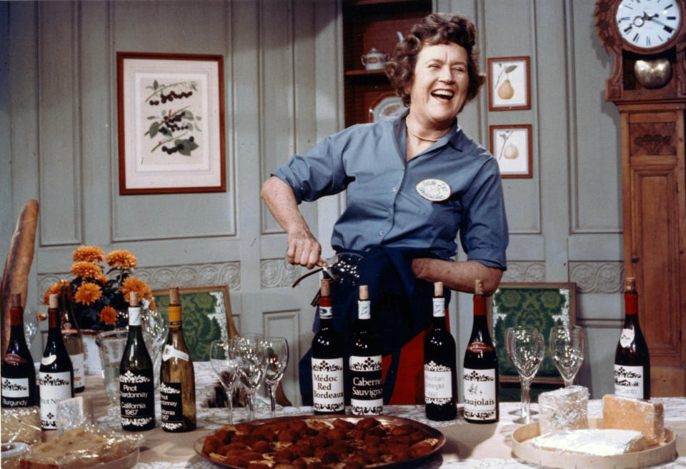 This image released by Sony Pictures Classics shows chef Julia Child, the subject of the documentary "Julia." (Paul Child/Schlesinger Library, Radcliffe Institute, Harvard University/Sony Pictures Classics via AP)