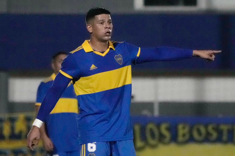 Marcos Rojo volvió a jugar despues de 7 meses, en la Reserva de Boca