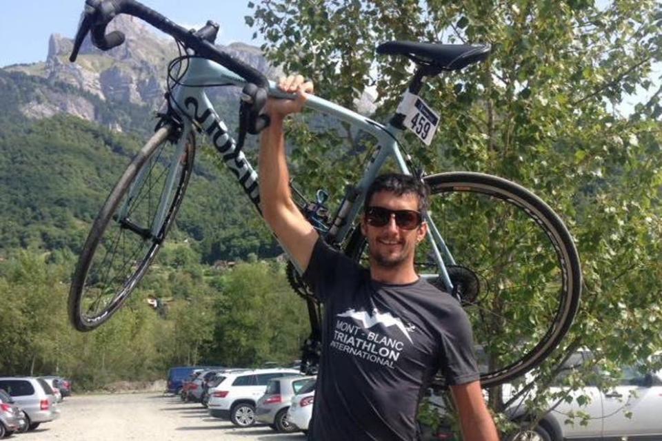 <p>Marc Sutton was killed while riding on a mountain track near the resort of Montriond, close to the Swiss border.</p>Facebook