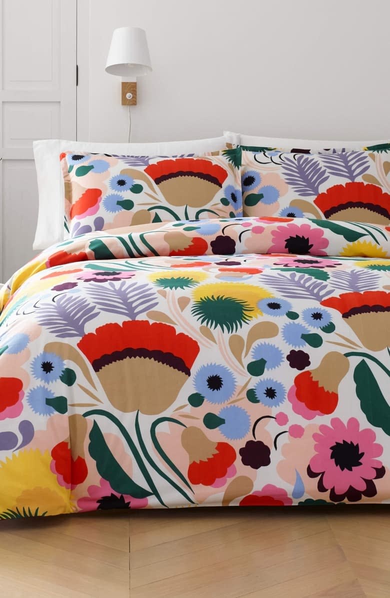 Marimekko Ojakellukka Duvet Cover & Sham Set