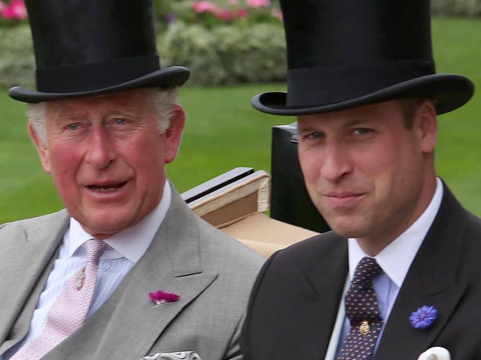 Prinz Charles und Prinz William haben viele gemeinsame Auftritte. (Bild: Imago Images/ Matrix)