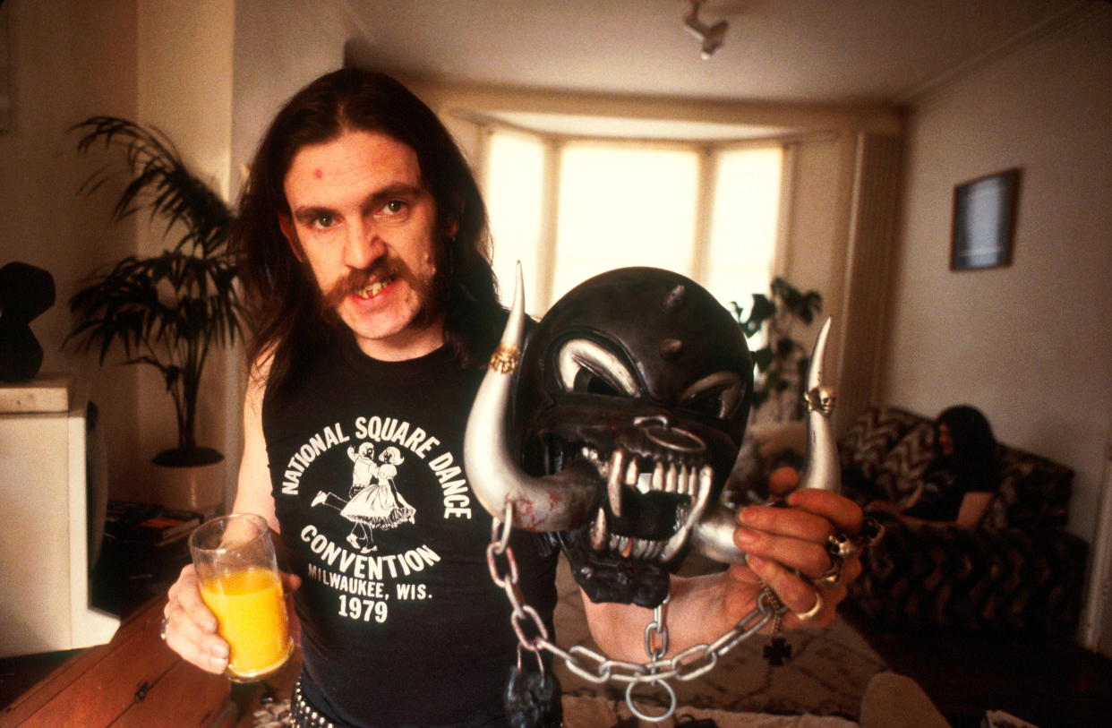 Lemmy Kilmister of Motorhead, portrait, 1982. (Photo by Michael Putland/Getty Images)