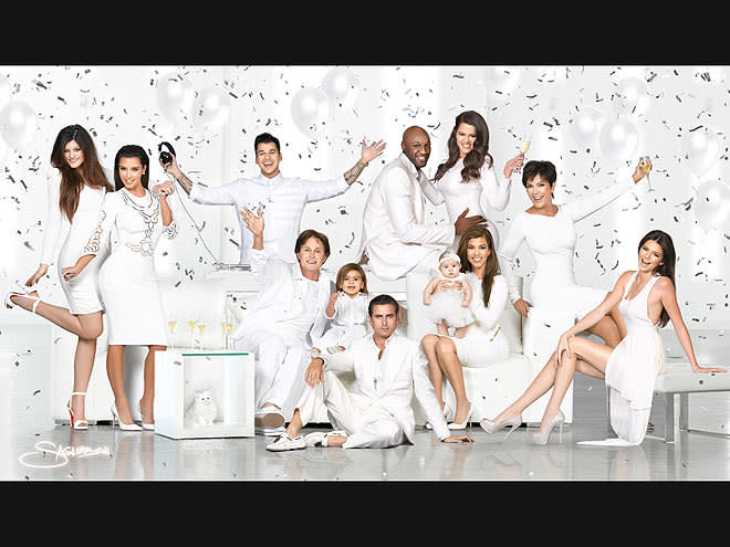 The Kardashians' Very Merry Christmas Cards