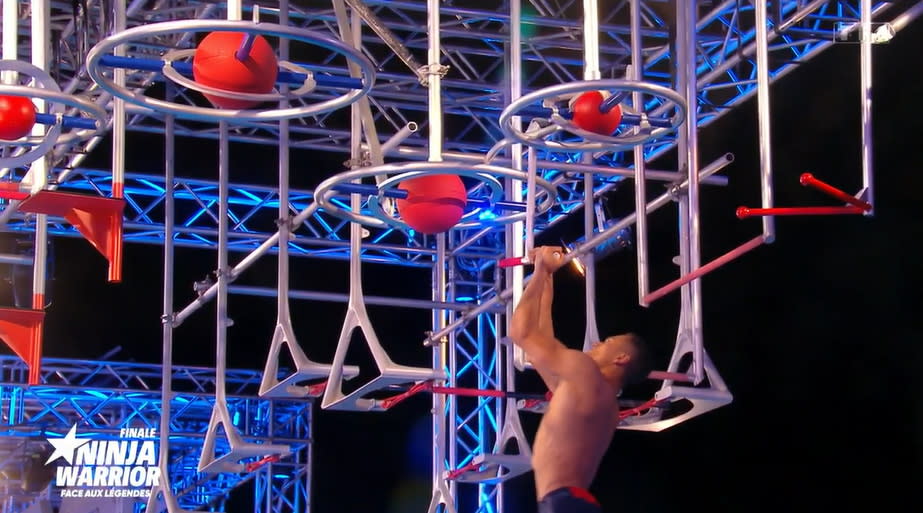 Capture écran TF1 direct/Ninja Warrior