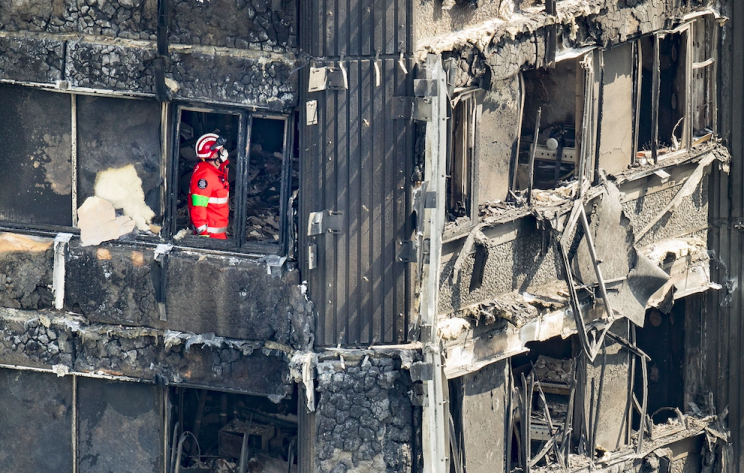 At least 79 people have died following the fire at the London tower block (Rex)