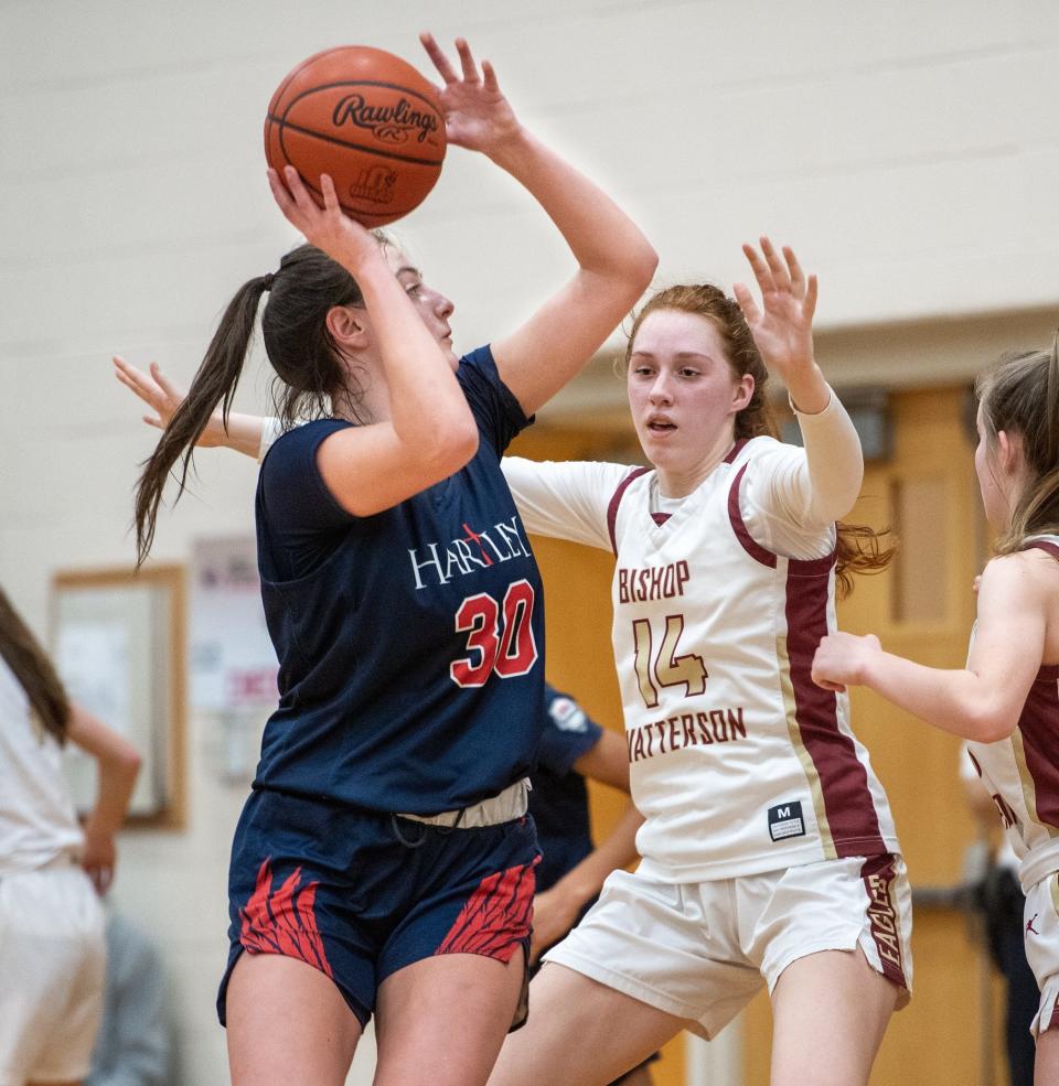 Hartley’s Ella Brandewie and Watterson’s Kiley Graham were named first-team all-CCL.