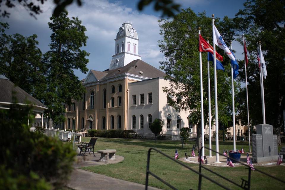 Jasper, Texas: The Jasper Courthouse May 29, 2023 in Jasper, Texas. Mark Felix/The Texas Tribune