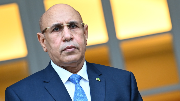 Mauritanian President Mohamed Ould Ghazouani