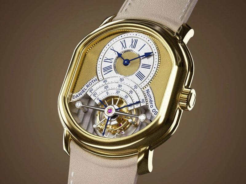 製錶大師品牌DANIEL ROTH，在精品名牌LOUIS VUITTON路易威登旗下La Fabrique du Temps高級製錶工坊的操刀之下，正式重生，並發表Tourbillon Souscription錶款。