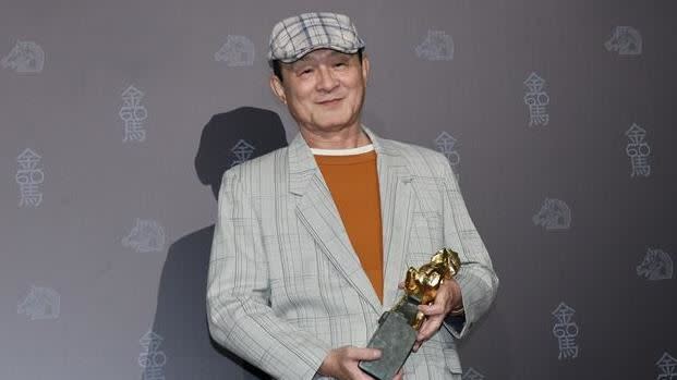 陳慕義以《老狐狸》首度奪下「最佳男配角獎」。（圖／記者鄭孟晃、楊澍攝影）