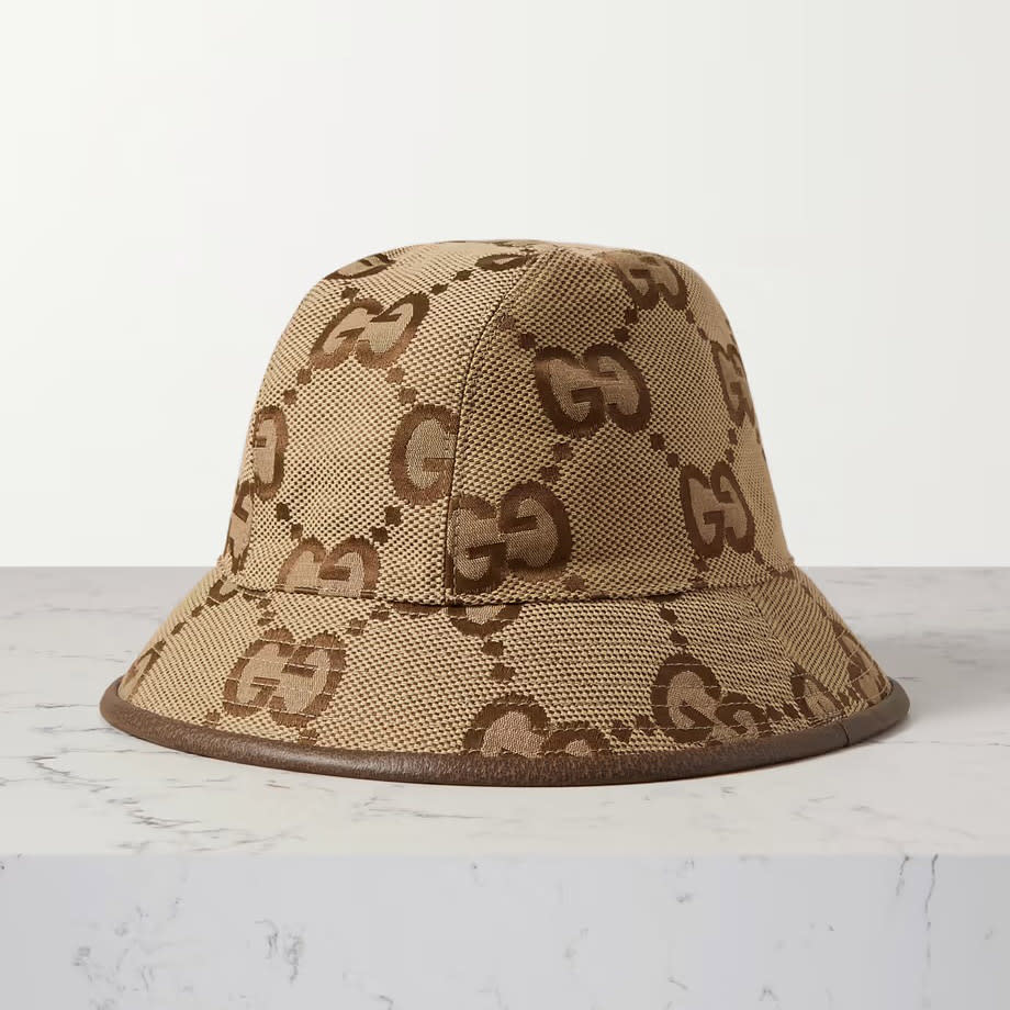 Gucci Canvas-Jacquard Bucket Hat