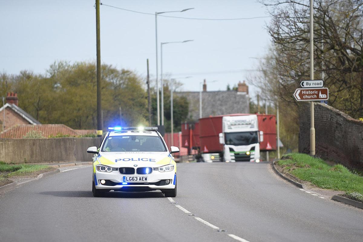 Abnormal loads will be travelling through Suffolk today <i>(Image: Newsquest)</i>