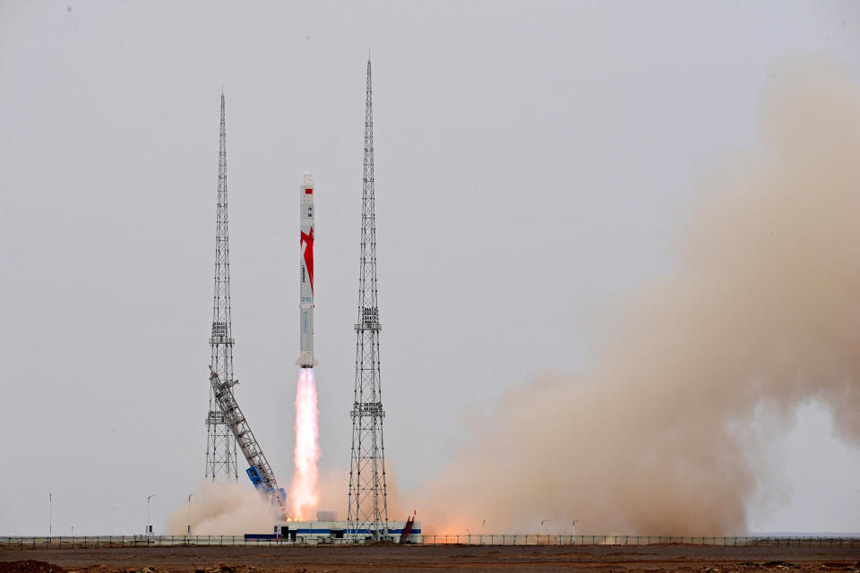 Las próximas misiones lunares de China. Foto: Reuters 