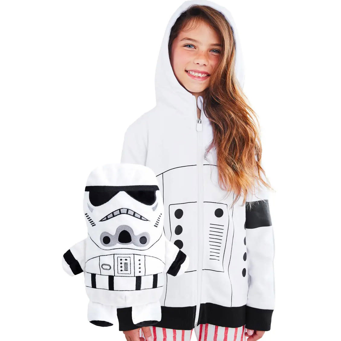 Cubcoats x Star Wars Storm Trooper 2-in-1 Plush Toy Hoodie