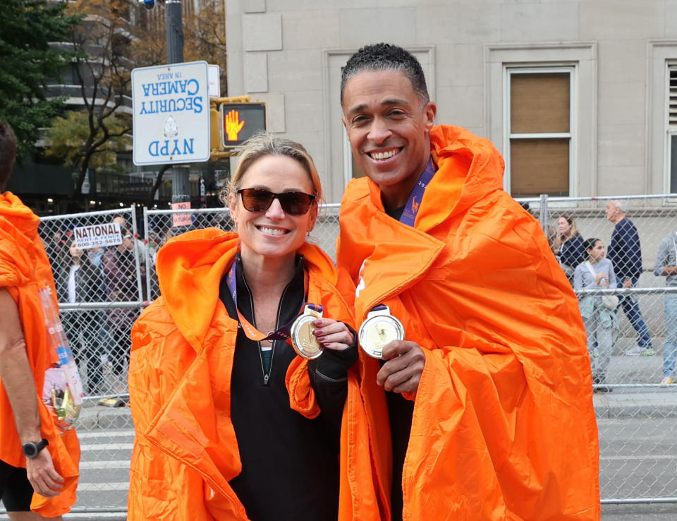 Amy Robach and TJ Holmes