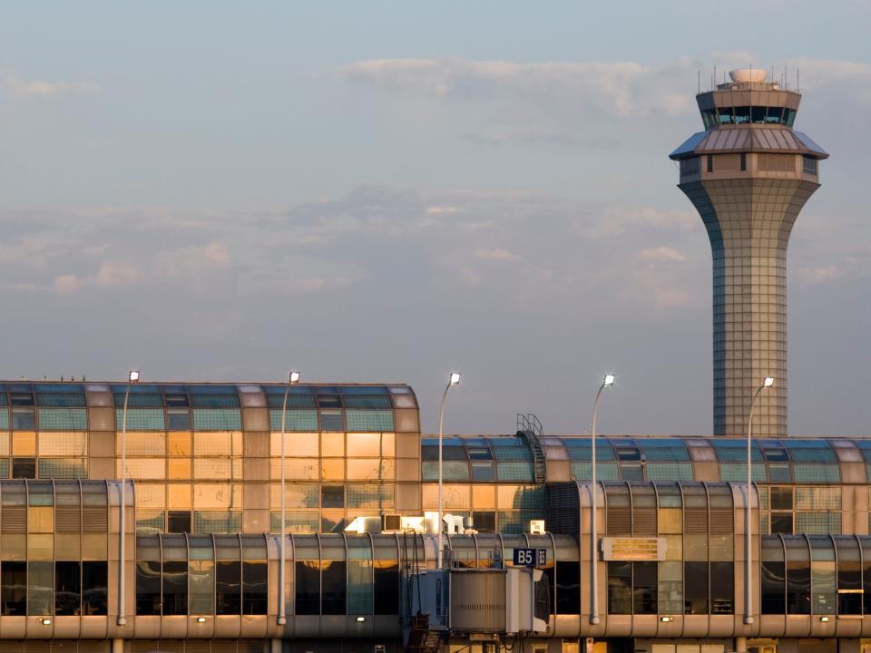 Chicago's O'hare Airport in Illinois.