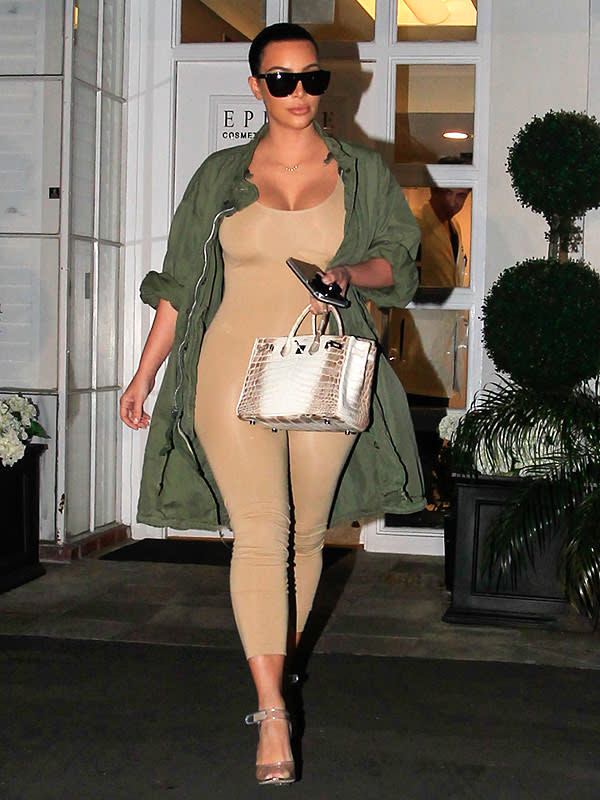 Crocodile Hermès Birkin bag loved by Kim Kardashian sells for