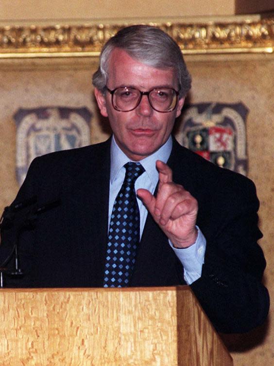 John Major was very keen on the European project (PA)