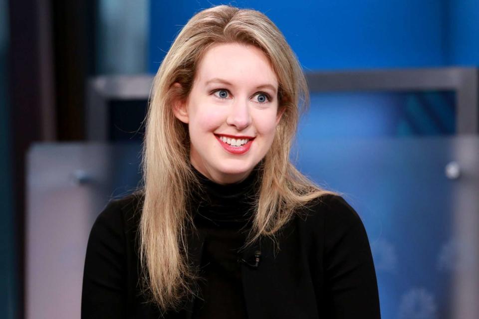David Orrell/CNBC/NBCU Photo Bank via Getty Images Elizabeth Holmes, Theranos CEO September 29, 2015 interview
