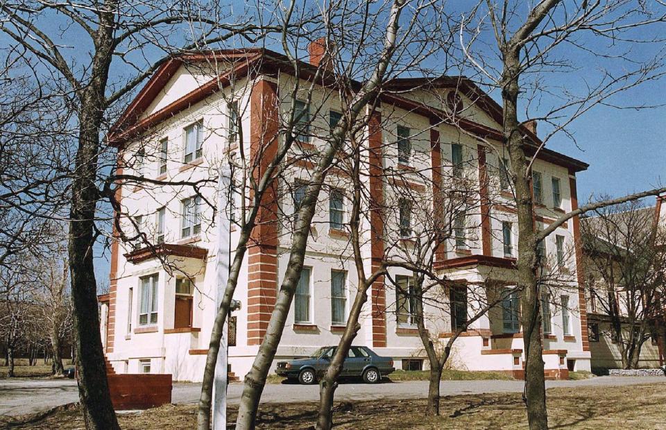 The Mount Cashel orphanage is shown in a 1989 photo.