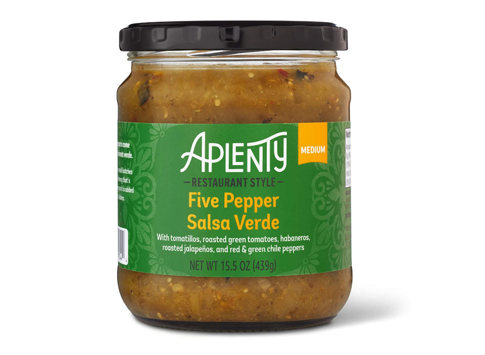 aplenty five pepper salsa verde