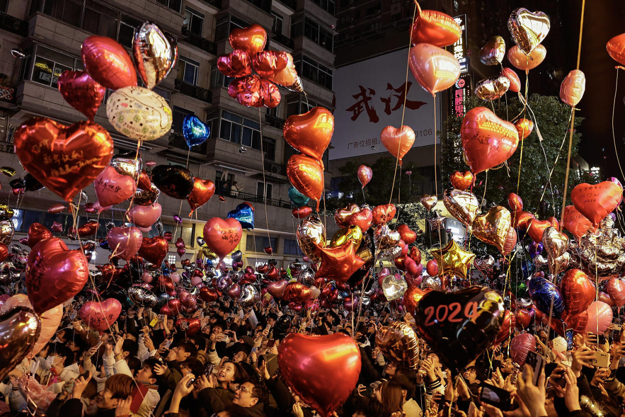 Image: New Year's Eve In Wuhan (Stringer / Getty Images)