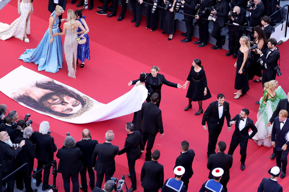 CANNES, FRANCE - MAY 22: A general view of the 