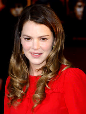 Jacinda Barrett at the Hollywood premiere of Touchstone Pictures' Ladder 49