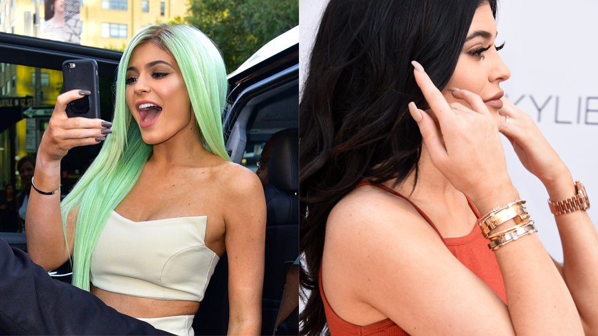 Kylie Jenner Stuck Cartier Love Bracelet