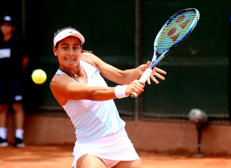 Carlé, en Bogotá, con el equipo argentino de la Billie Jean King Cup