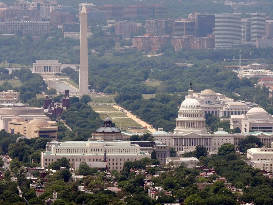 washington dc skyline