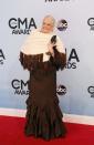 Singer Lynn Anderson arrives at the 47th Country Music Association Awards in Nashville, Tennessee November 6, 2013. REUTERS/Eric Henderson (UNITED STATES - Tags: ENTERTAINMENT)