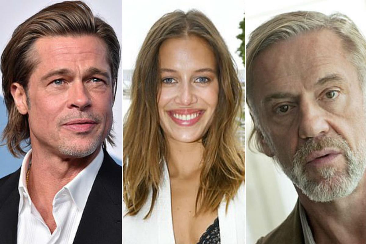 Relación abierta quién es Roland Mary, el esposo de Nicole Poturalski, la nueva novia de Brad Pitt imagen