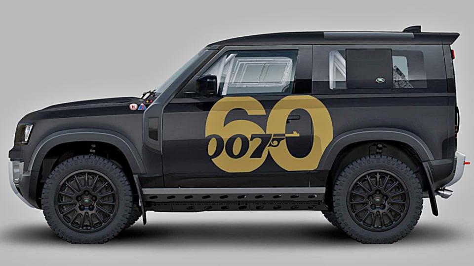 LAND ROVER為龐德電影60周年推出Defender 90 Rally Special限量