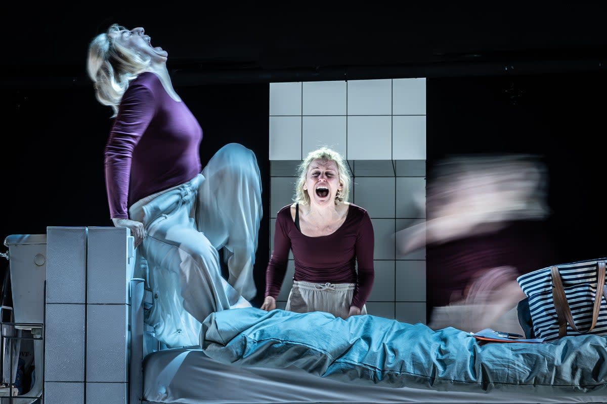 Denise Gough as Emma in ‘People, Places & Things’ in the West End (Marc Brenner)