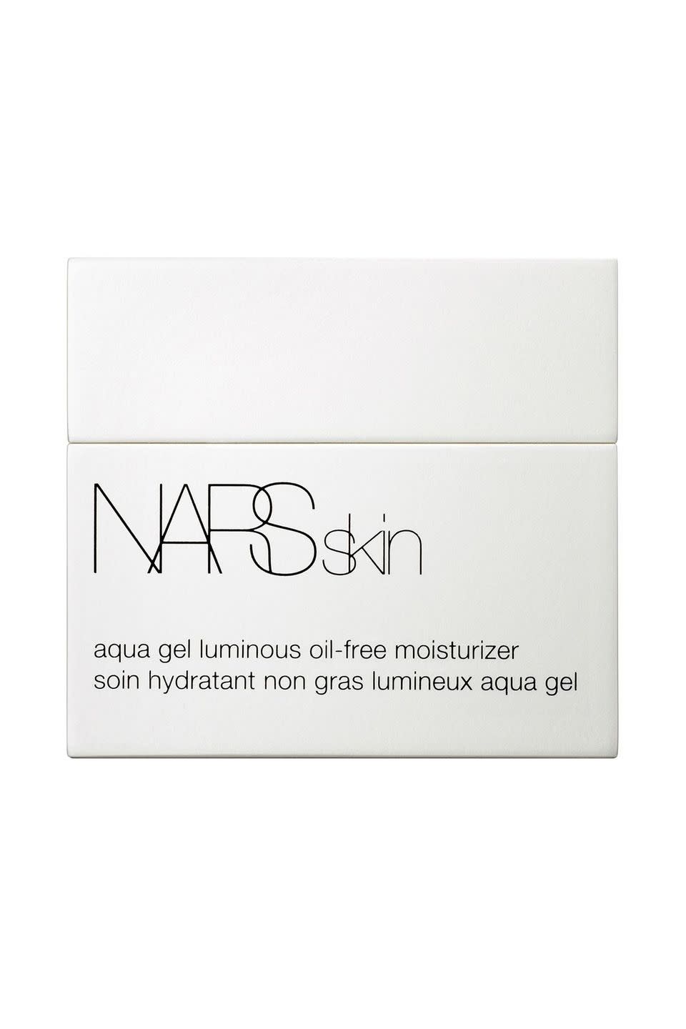 <p><a rel="nofollow noopener" href="https://www.lookfantastic.com/nars-cosmetics-aqua-gel-luminous-oil-free-moisturizer/10635681.html?utm_source=kelkoo&utm_medium=cpc&utm_campaign=kelkoo&affil=thgppc&switchcurrency=GBP&shippingcountry=GB" target="_blank" data-ylk="slk:BUY;elm:context_link;itc:0;sec:content-canvas" class="link ">BUY</a></p><p>Infused with Dynamic Aqua Technology, this techy moisturiser trains your skin to retain water for longer, which means you can wave dry skin goodbye.</p>