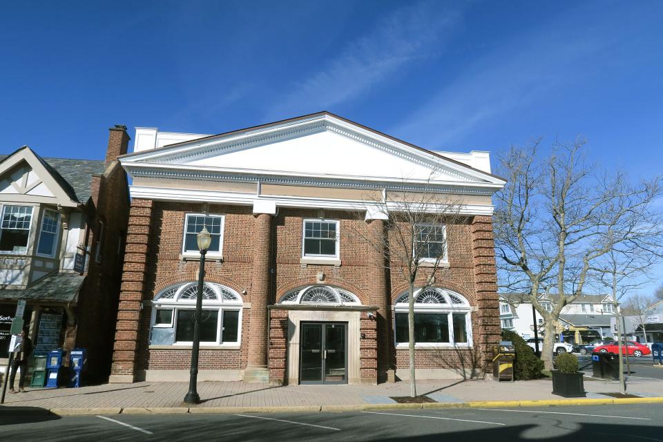 Exterior of the former Wells Fargo Bank on Third Avenue in Spring Lake Thursday, February 15, 2024. The borough has gutted the building and is turning the second floor into affordable apartments with a possible restaurant/bar on the first.