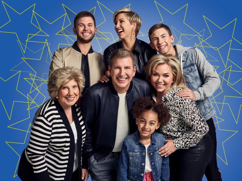 Faye Chrisley, Chase Chrisley, Todd Chrisley, Savannah Chrisley, Chloe Chrisley, Julie Chrisley, Grayson Chrisley